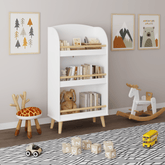 Bellemave® 3 - Tier Bookcase, Book Organizer, Toy Storage Cabinet Organizer - Bellemave